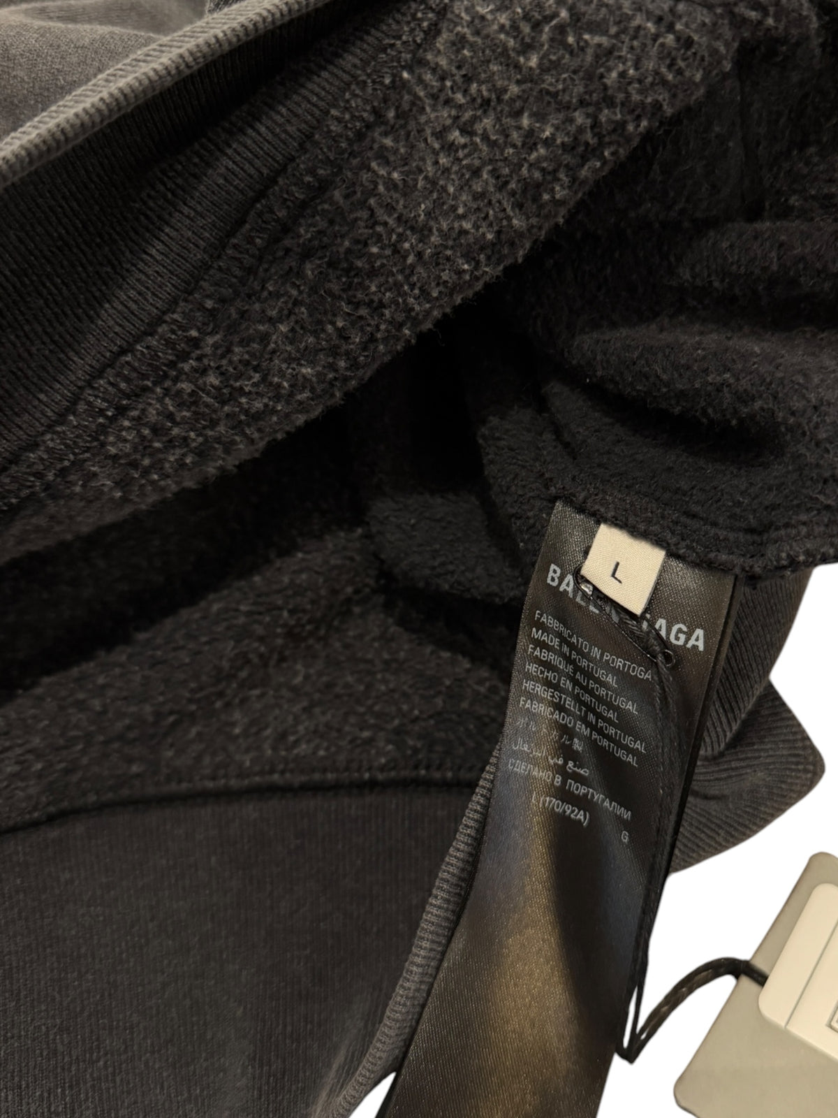 Balenciaga Washed Crayon Oversized Hoodie