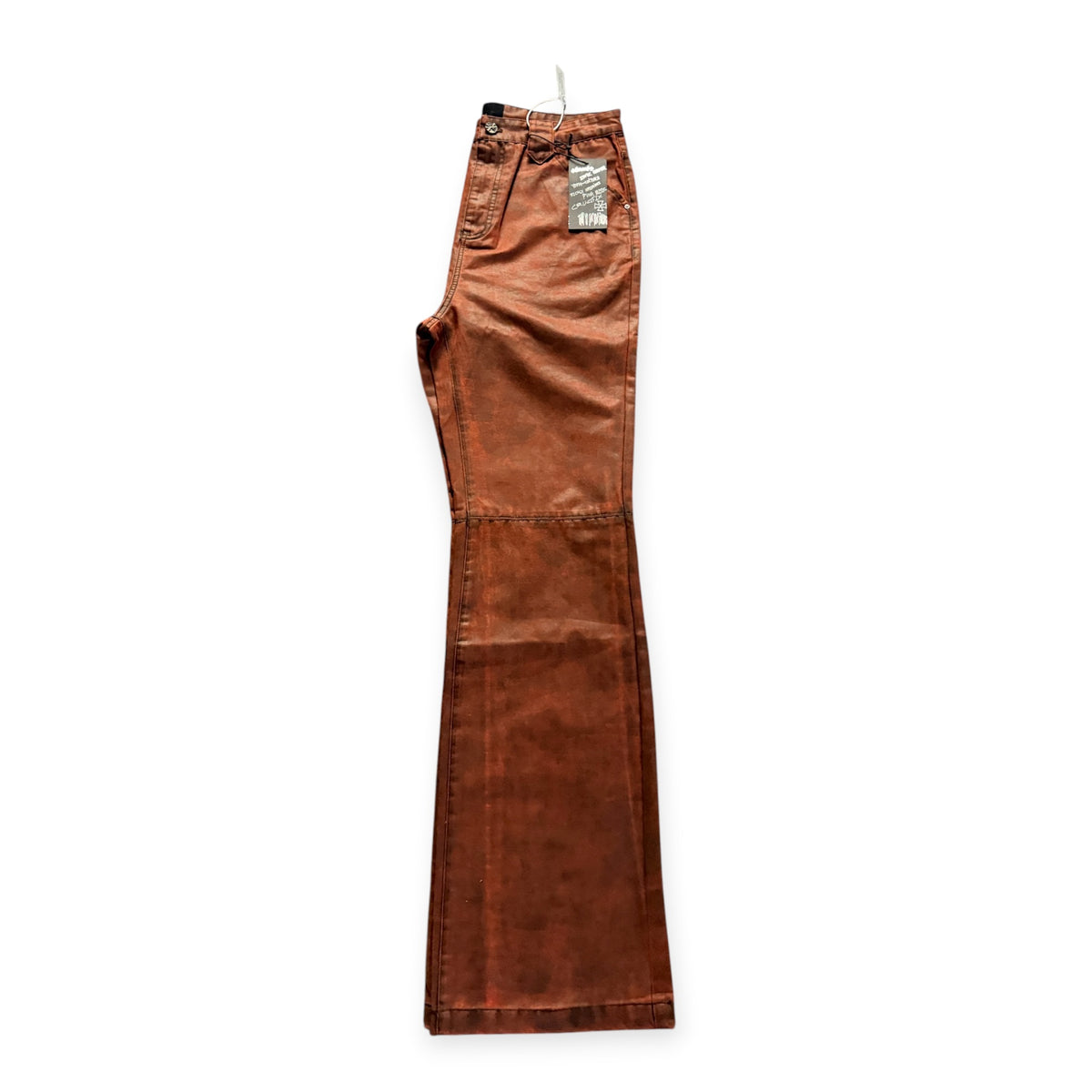 Richill Melancholy Printed Coated Bootcut Jeans