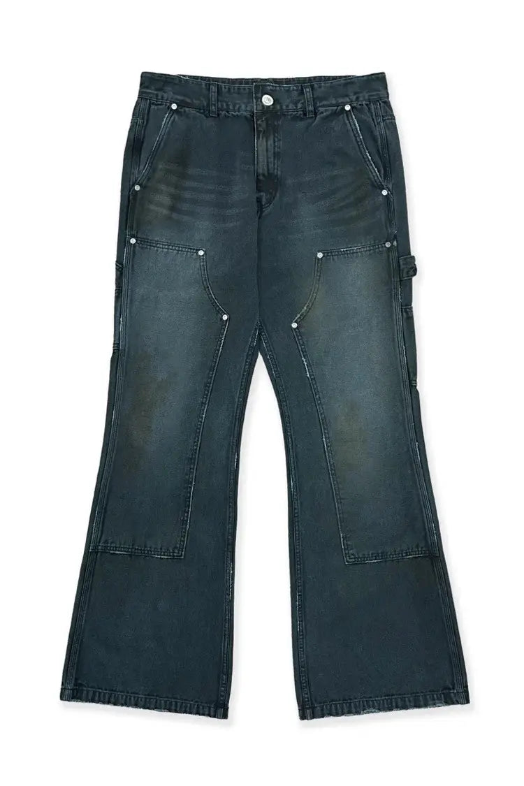 Protocol Index Navy Flared Carpenter Pants