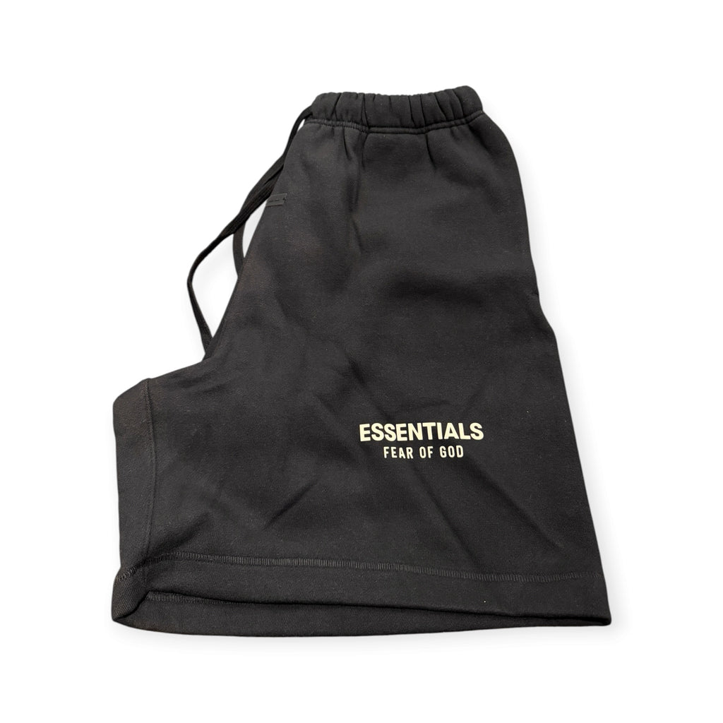 Essentials Jet Black Sweatshorts