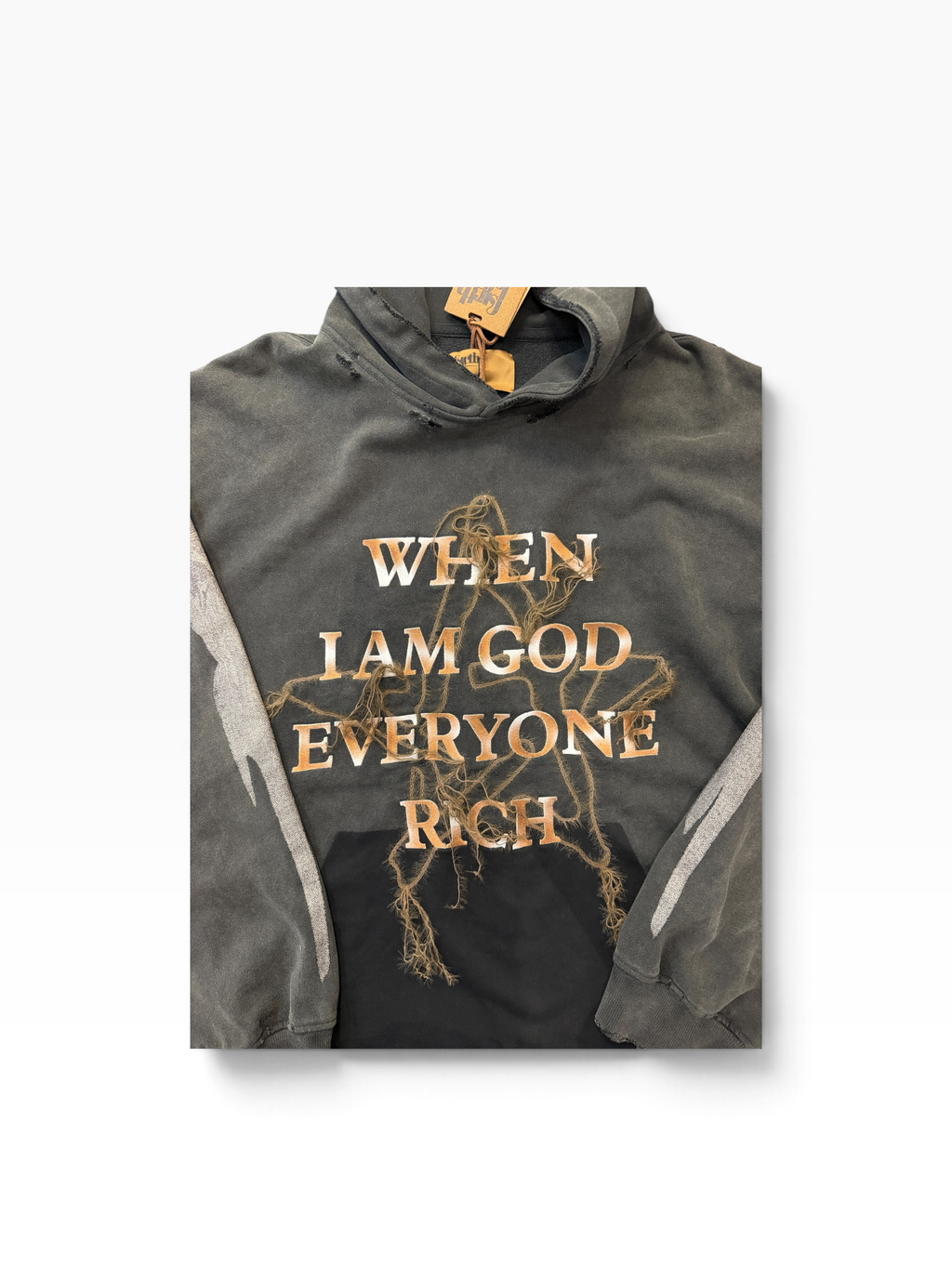 Birth of a royal child God Hooded Sweatshirt Black