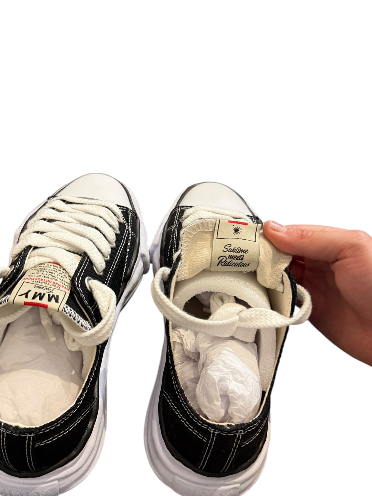Maison Mihara Yasuhiro Hank OG Sole Canvas Low Sneakers