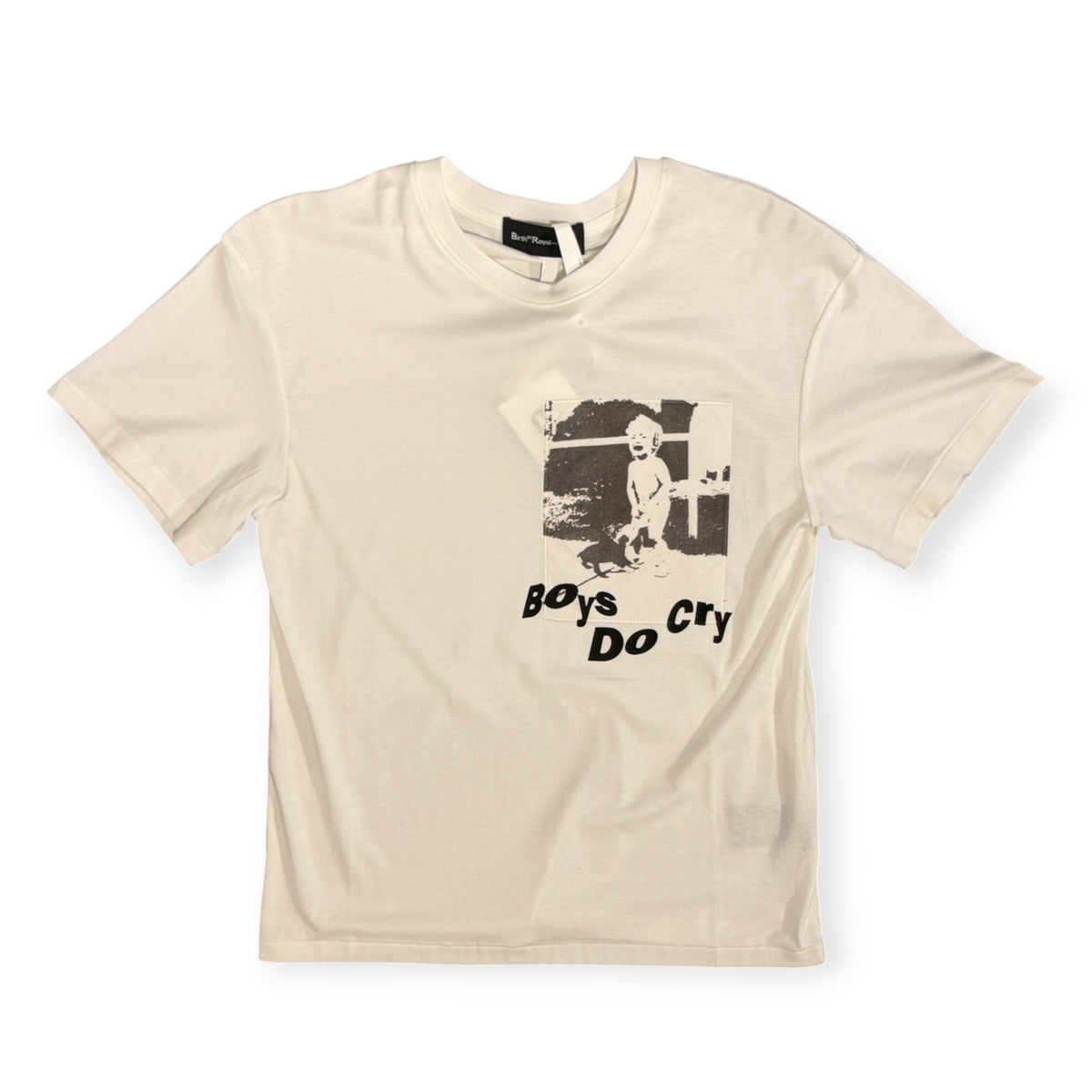 Birth Of Royal Boys Don't Cry White T-Shirt