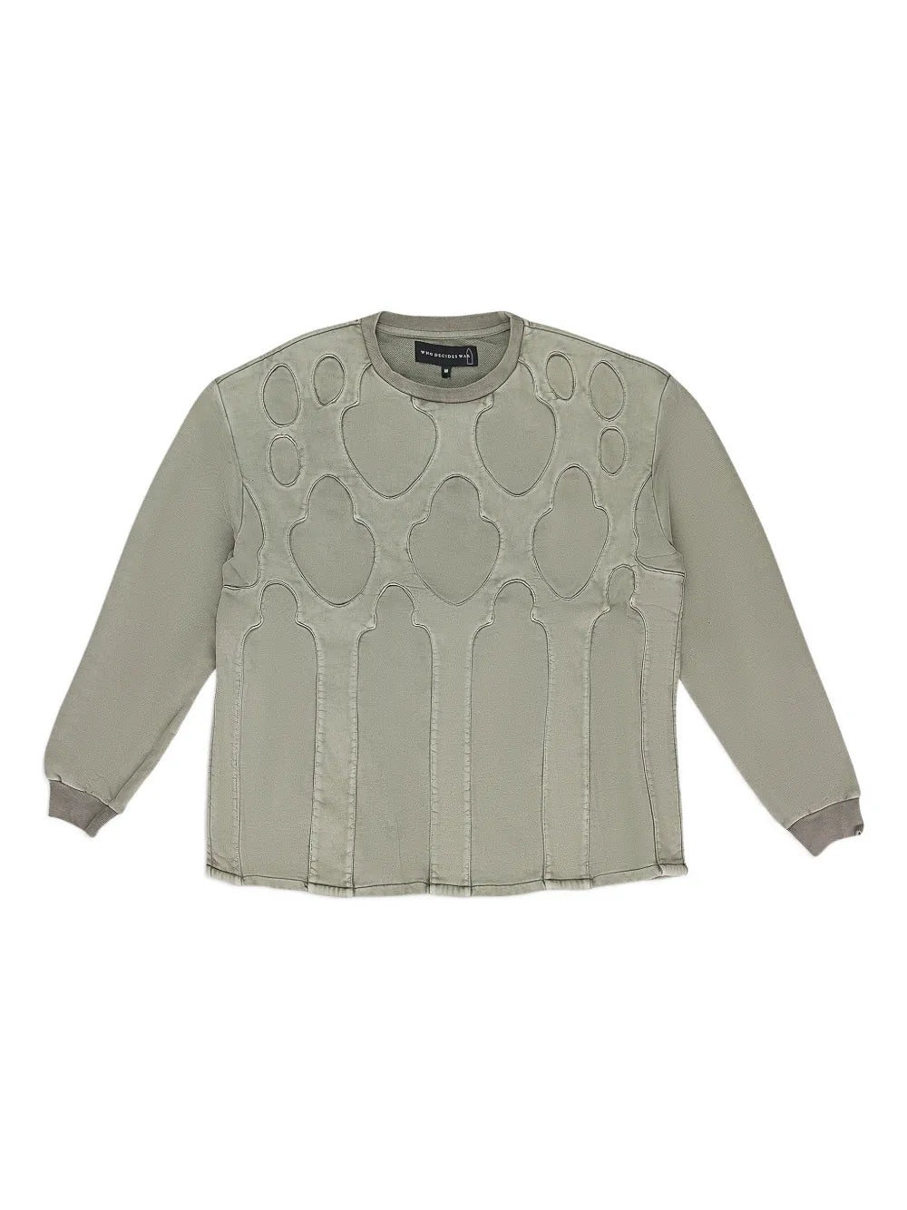 Who Decides War Chapel Grey Crewneck