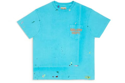 Gallery Dept. Vintage Logo Painter Turquoise T-Shirt