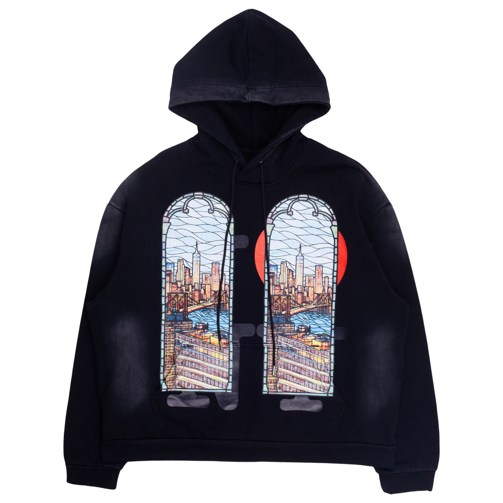 Who decides War NYC Skyline Hoodie Patron Of the New Black Hoodie