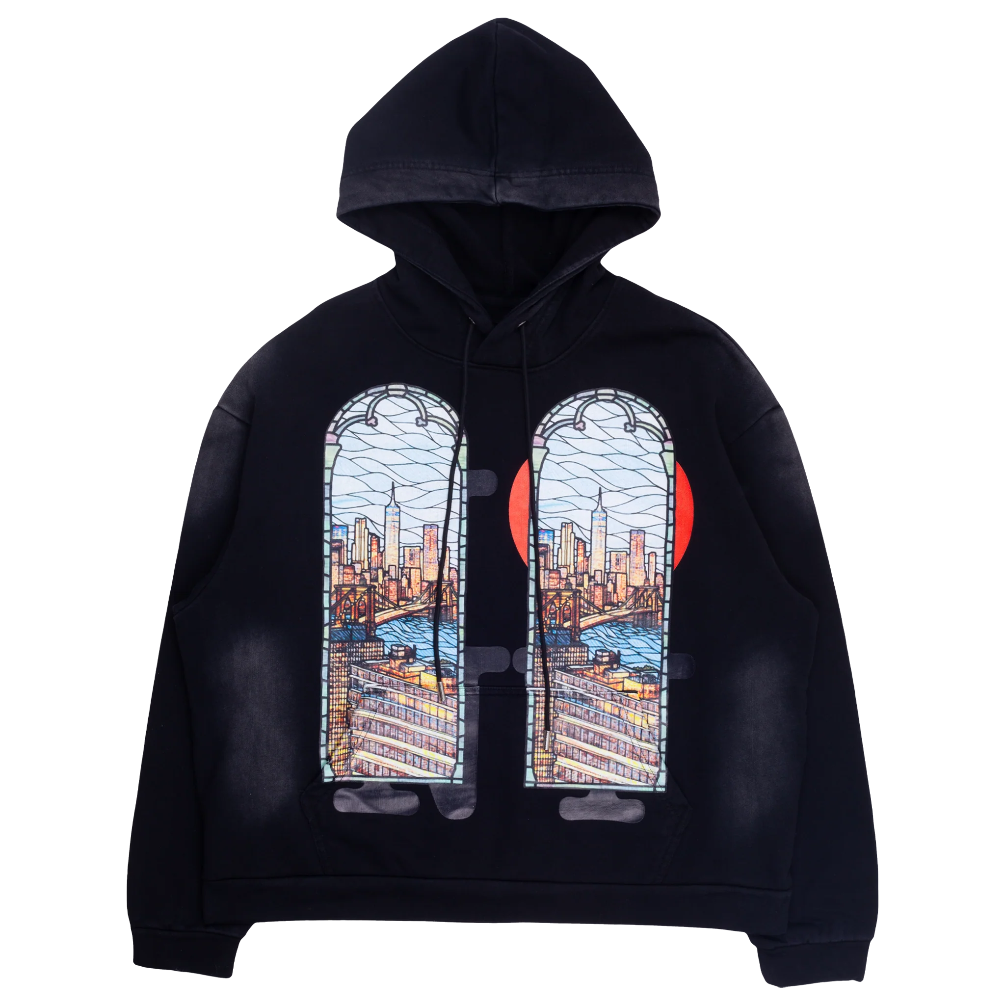 Who decides War NYC Skyline Hoodie Patron Of the New Black Hoodie