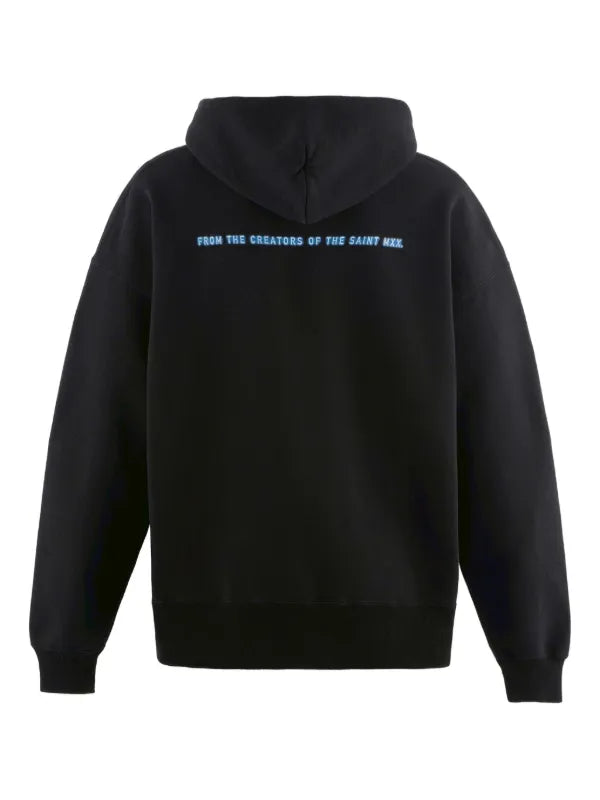 Saint Michael The matrix Hoodie Black
