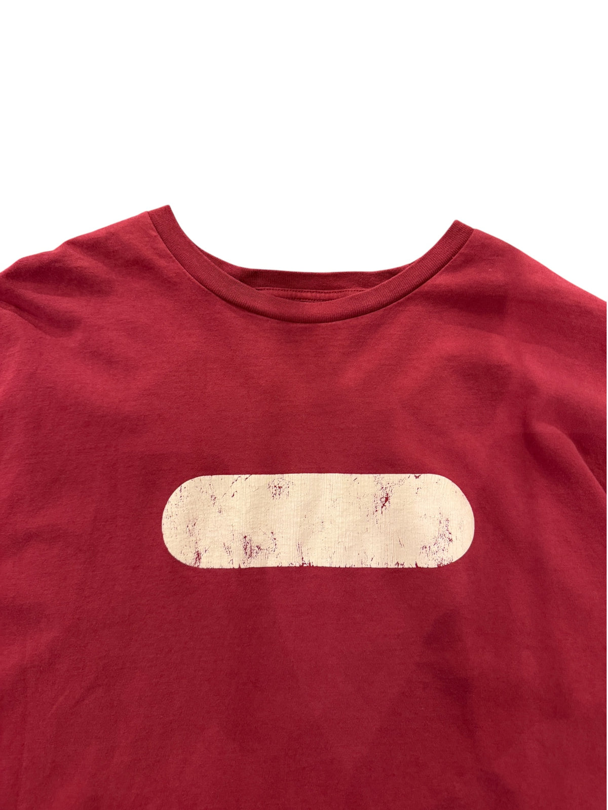 Gallery Dept. Blank Logo T-Shirt Burgundy