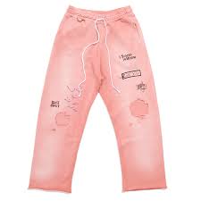 Paly Hollywood Alta Cienega Peach Sweatpants