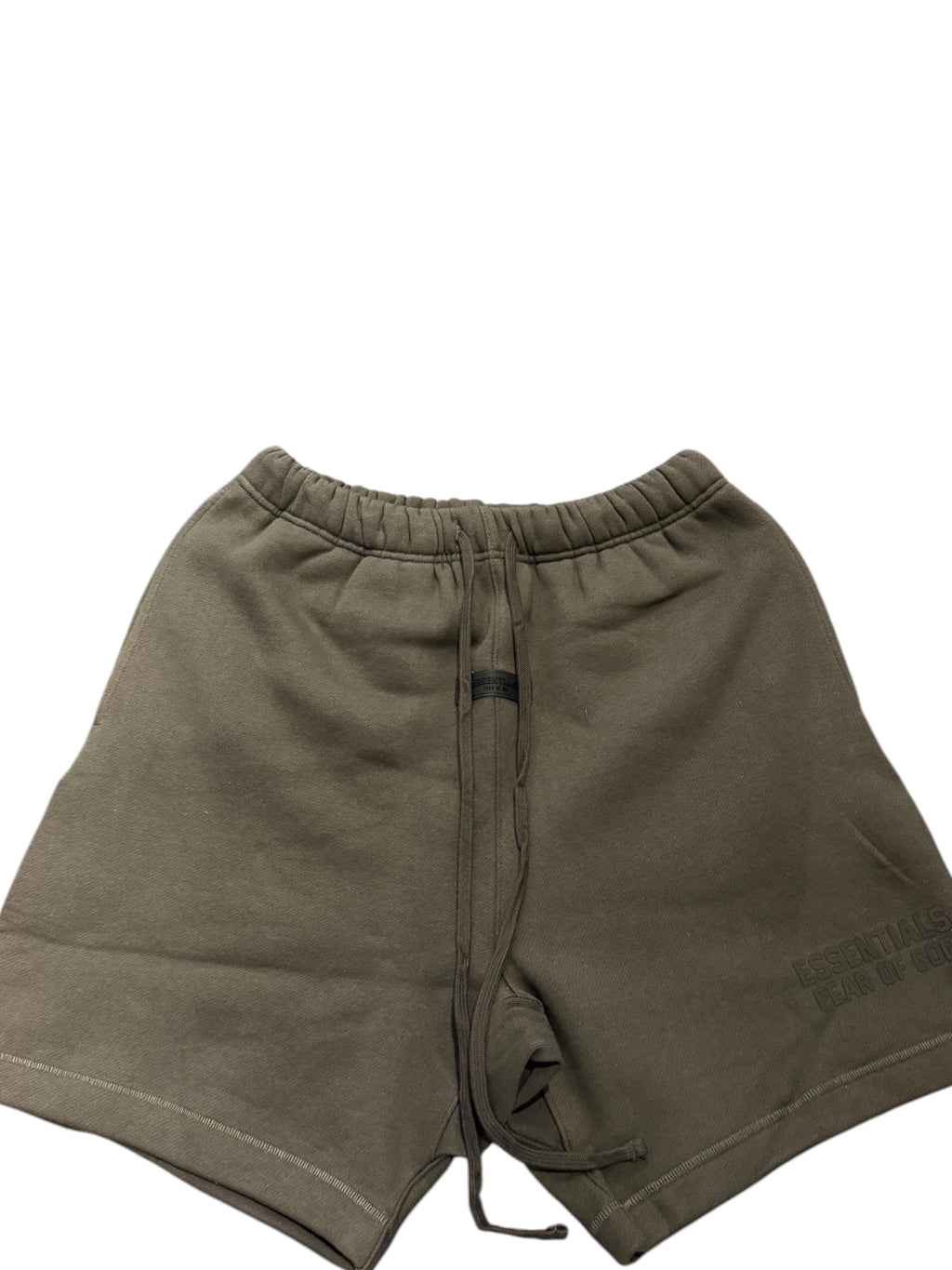 Essentials Off Black Sweatshorts