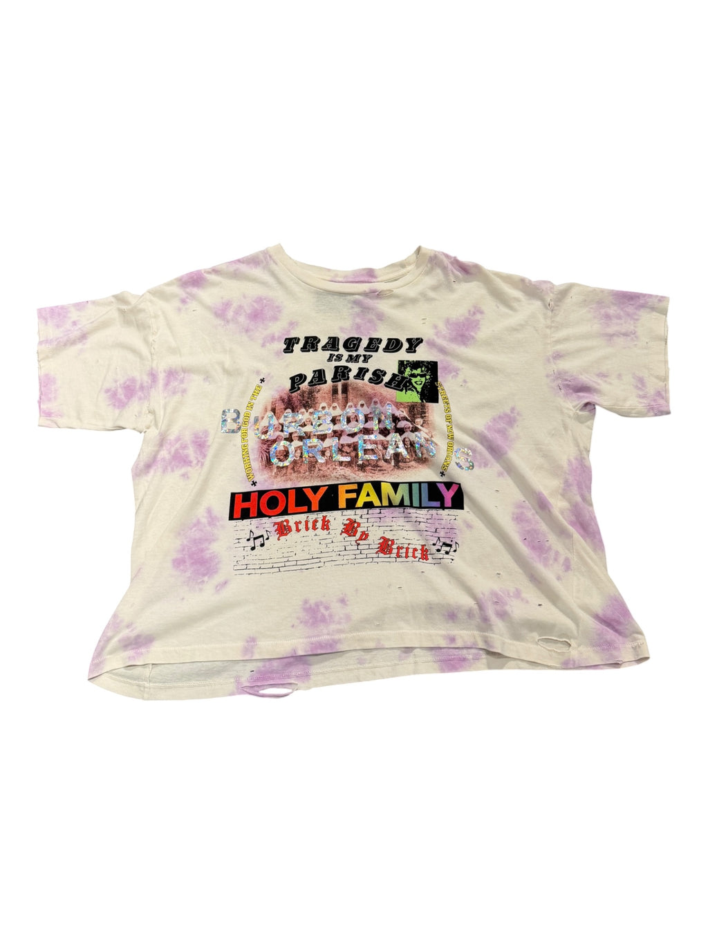 Paly Holy Family Purple Tie Dye T-Shirt