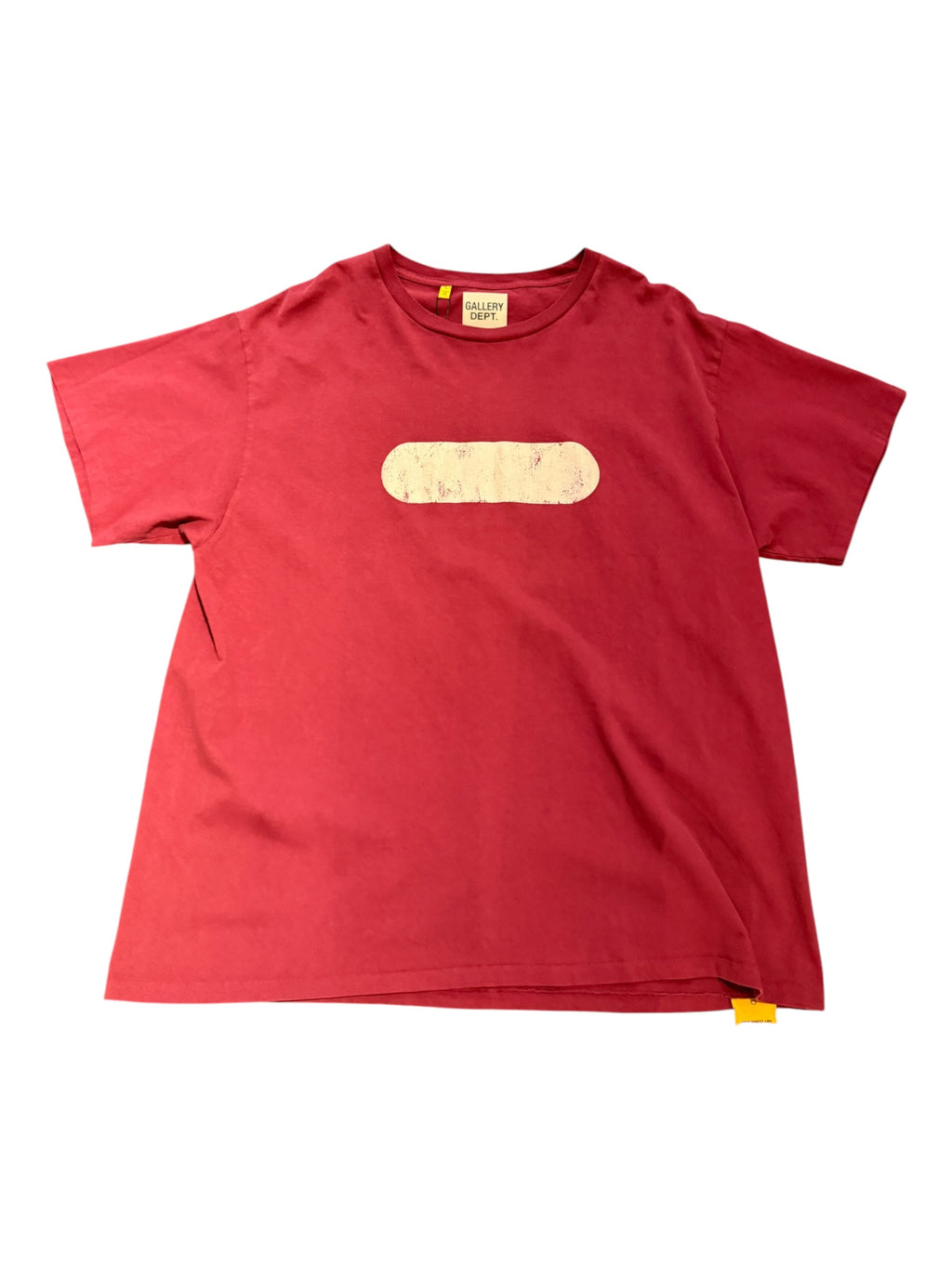 Gallery Dept. Blank Logo T-Shirt Burgundy