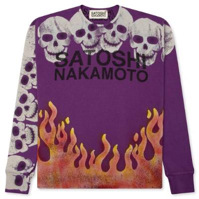 Satoshi Nakamoto Purple Lost Boys Thermal