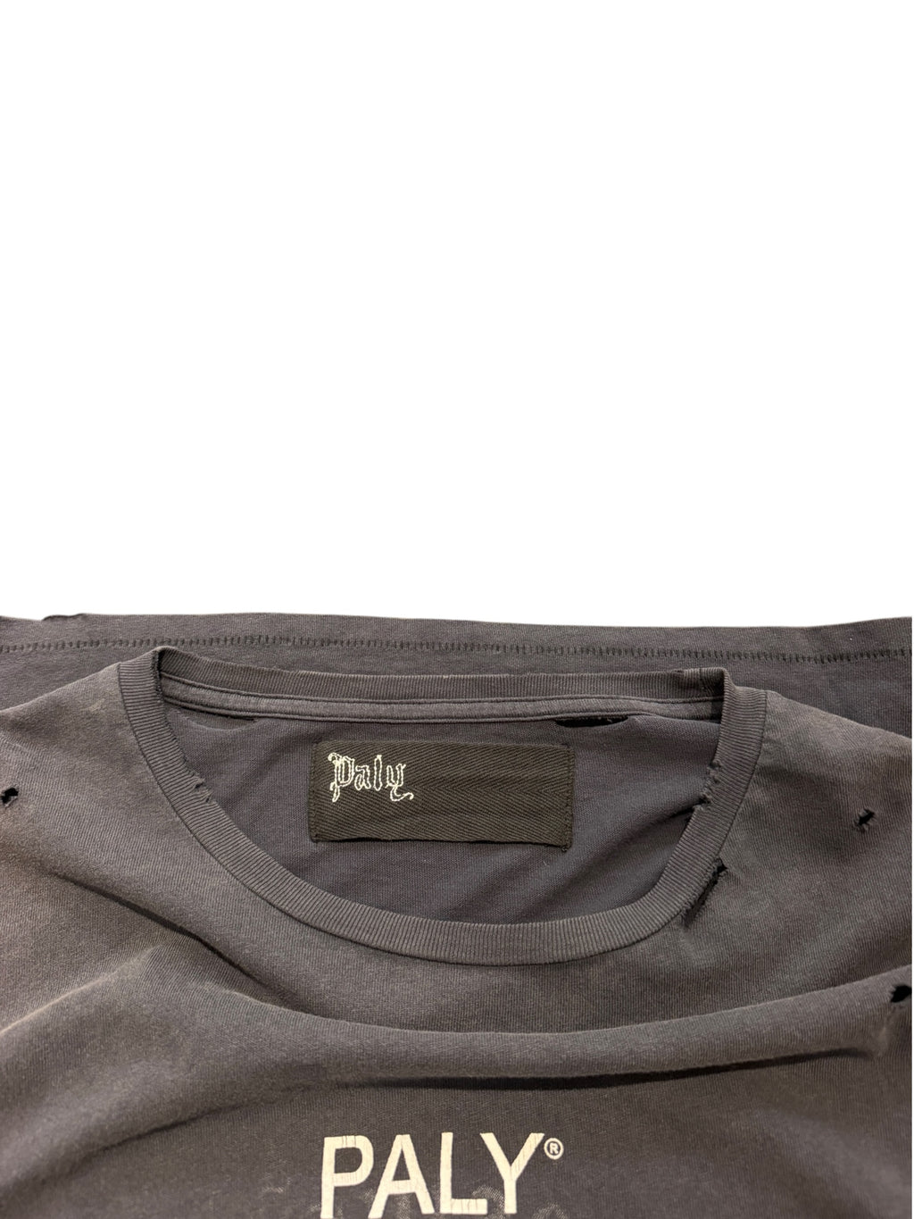 Paly Hollywood Core Logo Grey T-Shirt