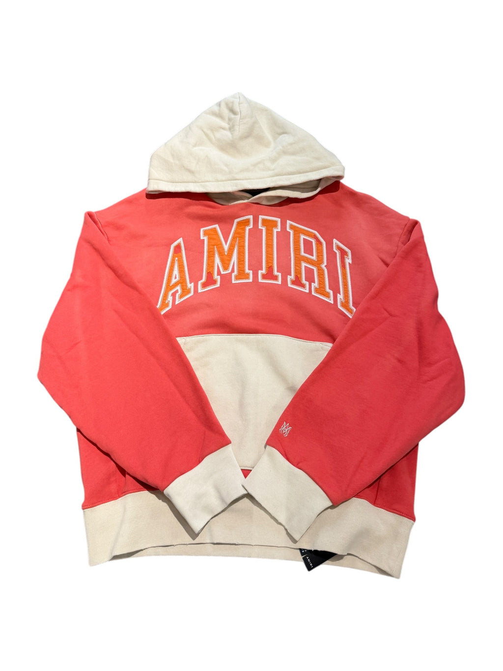 Amiri Vintage Varsity Hooded Sweatshirt Red