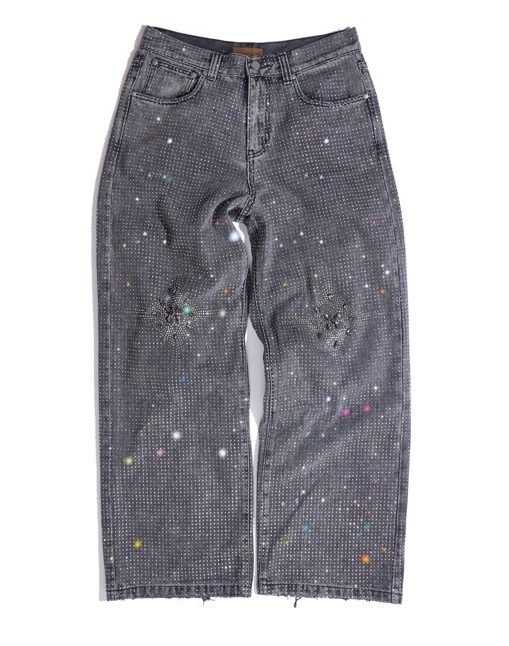 Birth of a royal child Diamond jeans Black