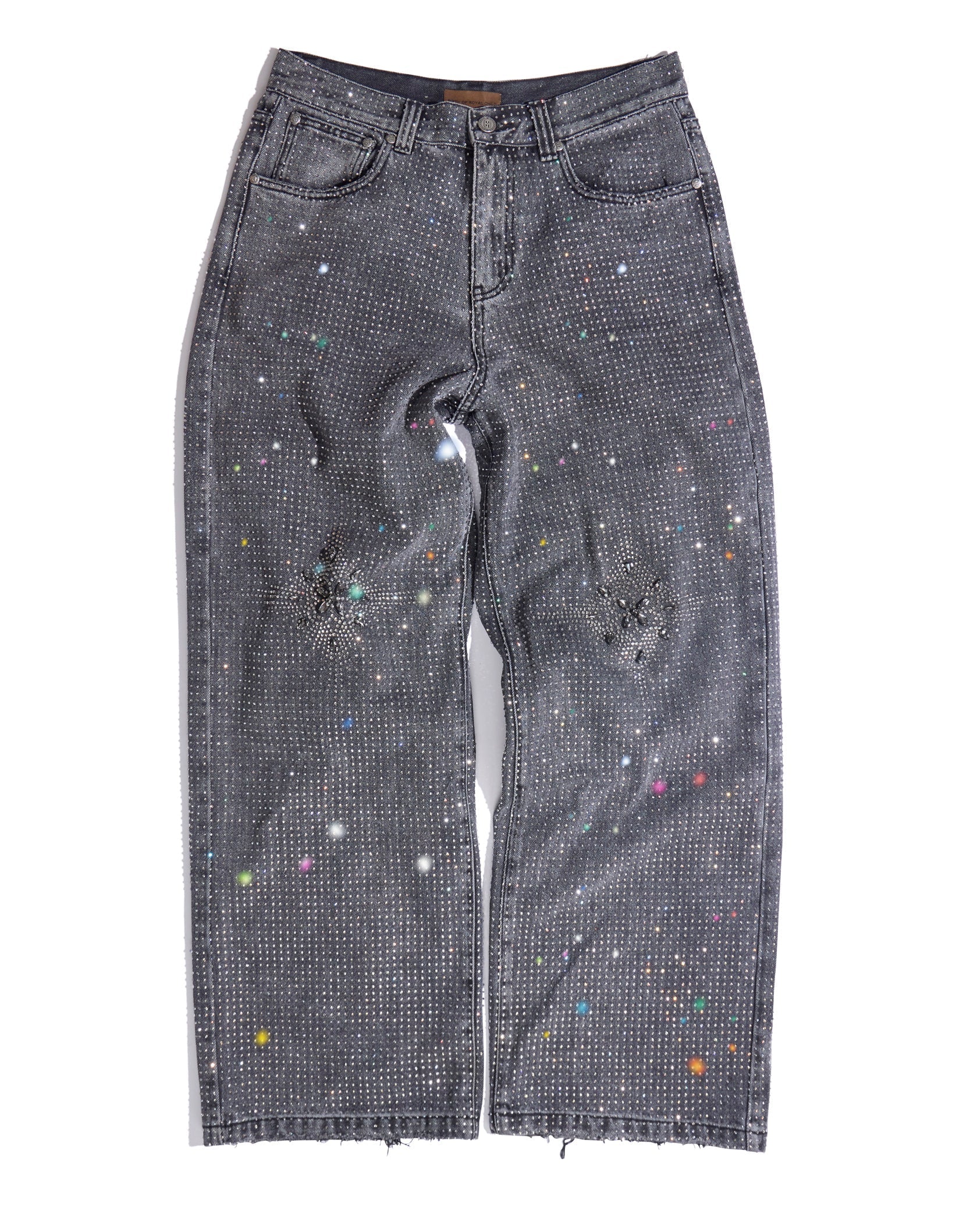 Birth of a royal child Diamond jeans Black