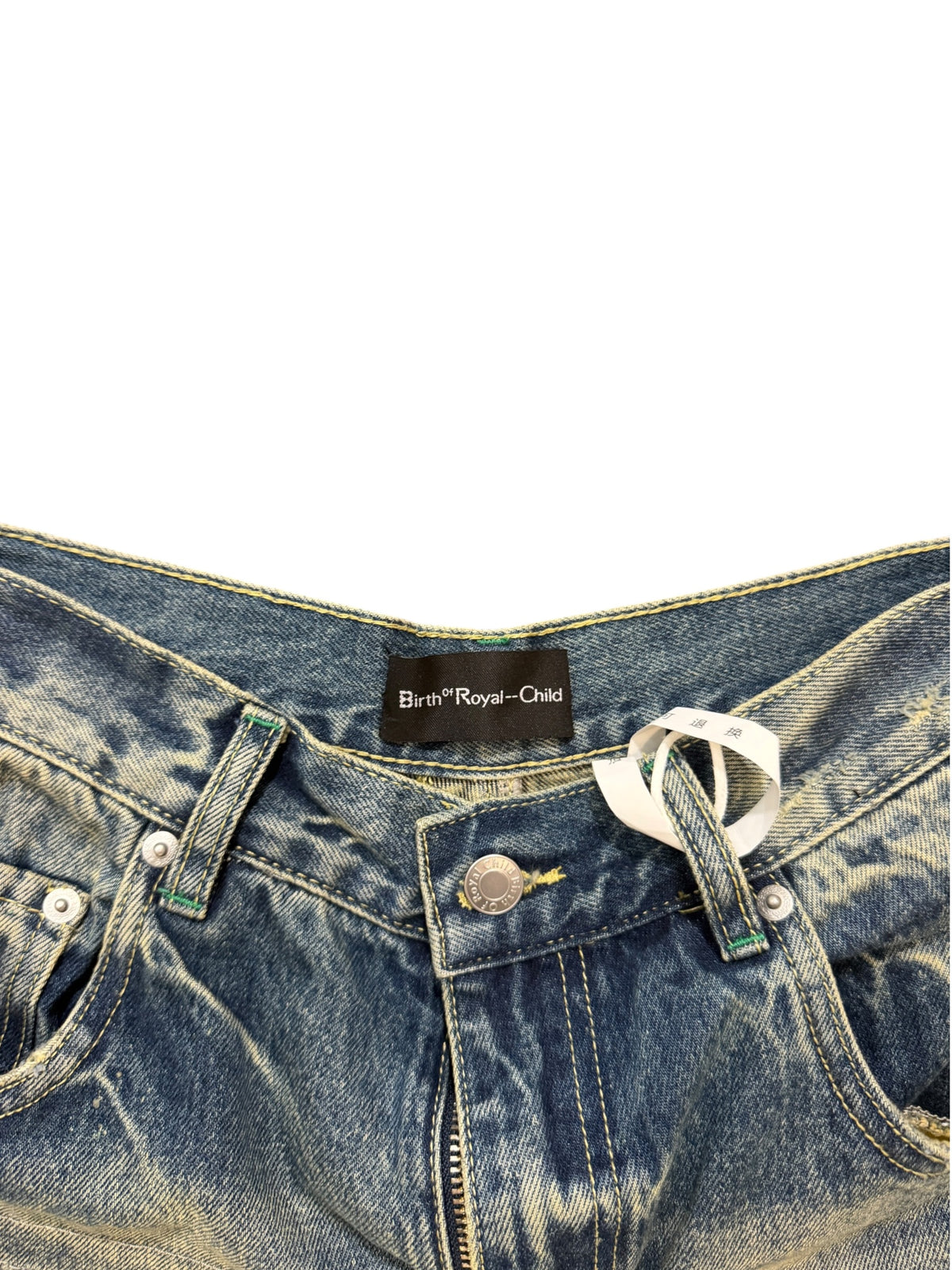 Det Blev Sent Faded Denim Jacket