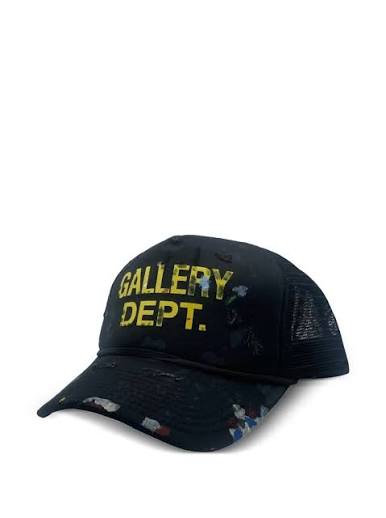 Gallery Dept. Paint Splatter Trucker Black