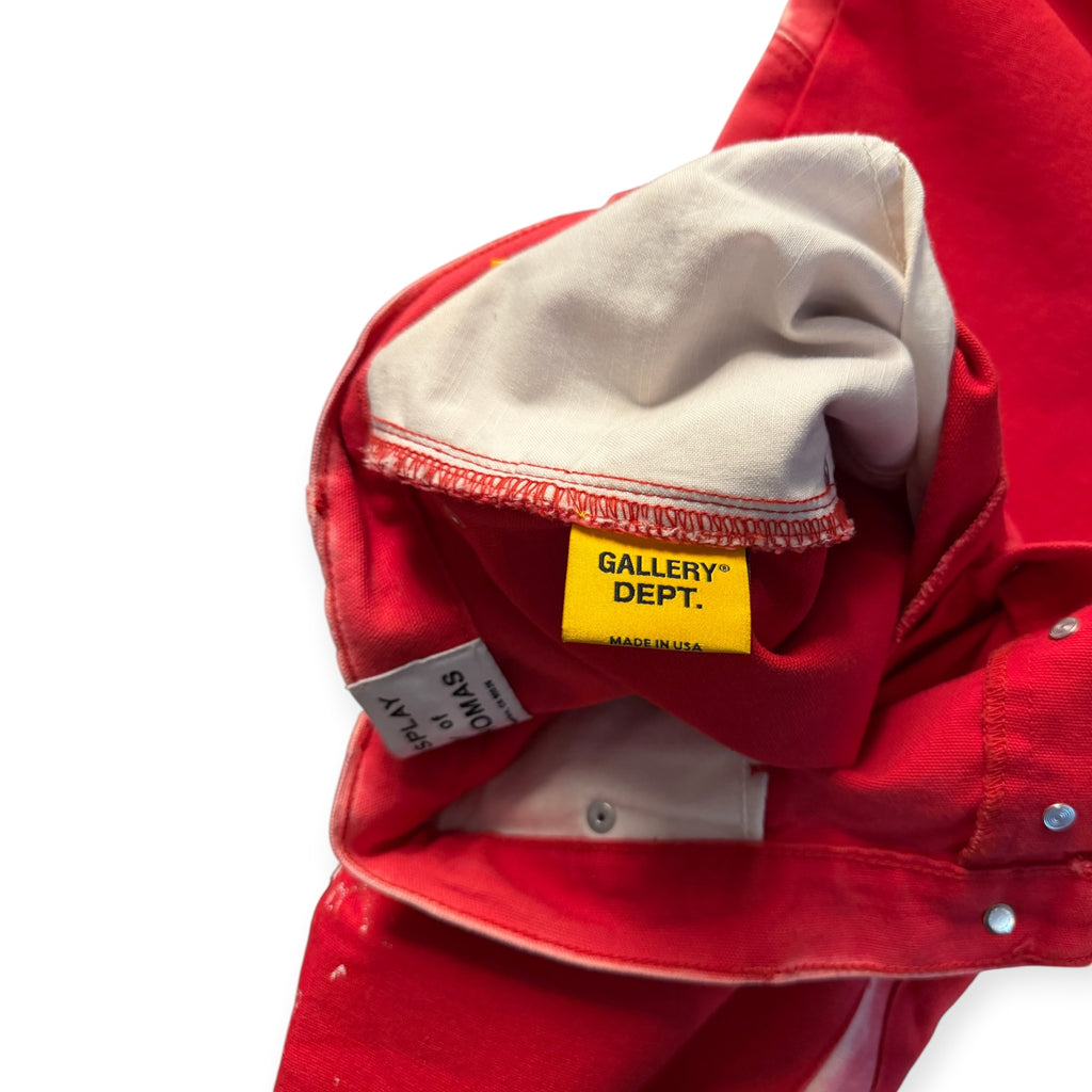 Gallery Dept. Carpenter Flare Jeans Red