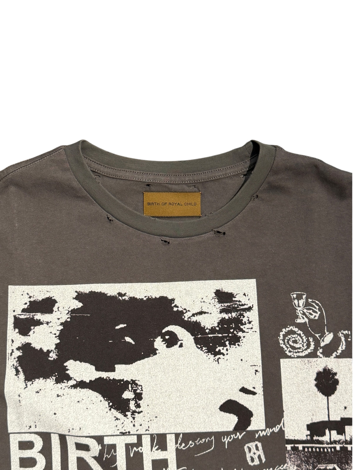 Birth Of Royal Child 90s Hollywood Long Sleeve Black T-Shirt