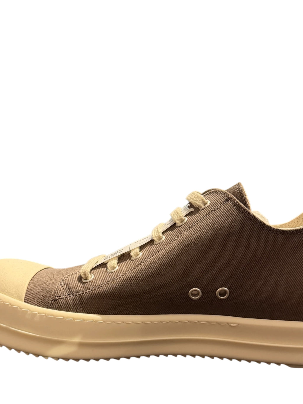 Rick Owens Drkshdw Dust Canvas Low Ramon Sneaker