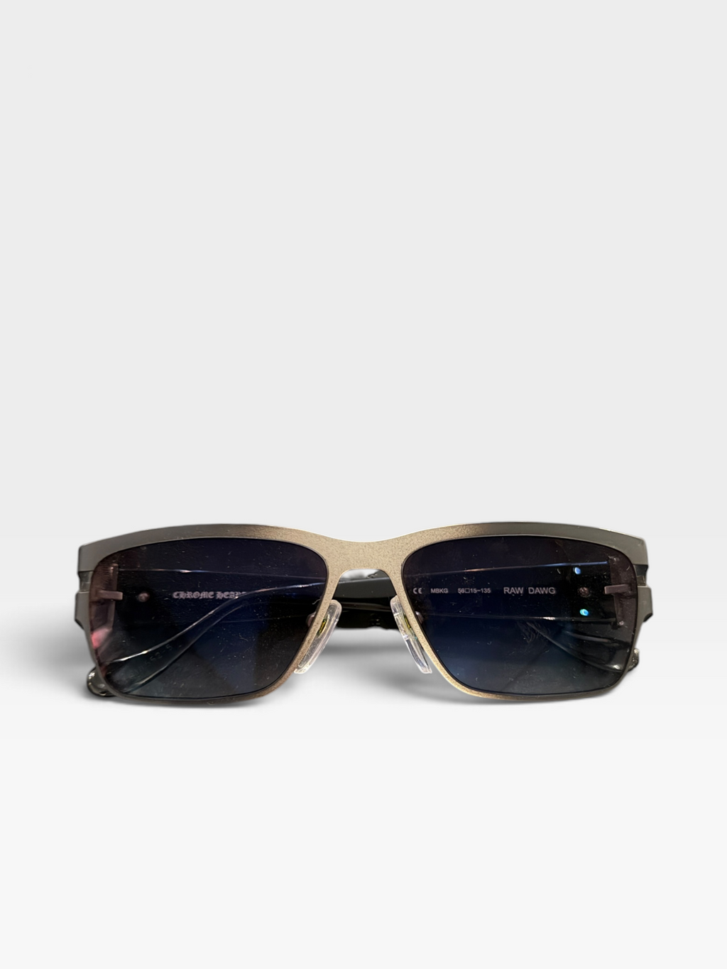 Chrome Hearts Raw Dawg semi-rim sunglasses model