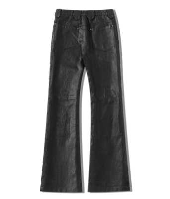 Richill Melancholy Waxed Black Flare Jeans