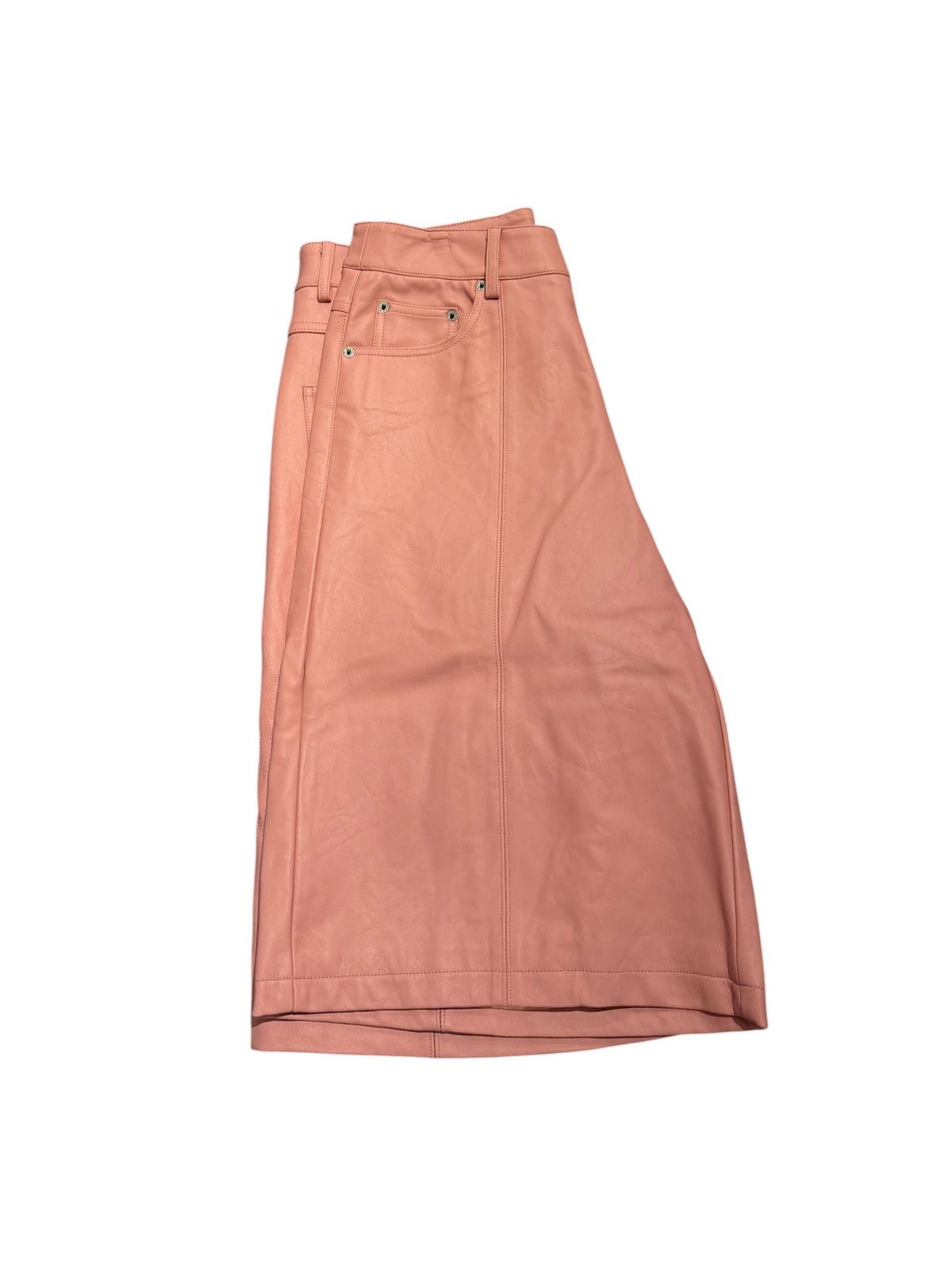 HMDD Lamb Chop Leather Shorts "Pink"