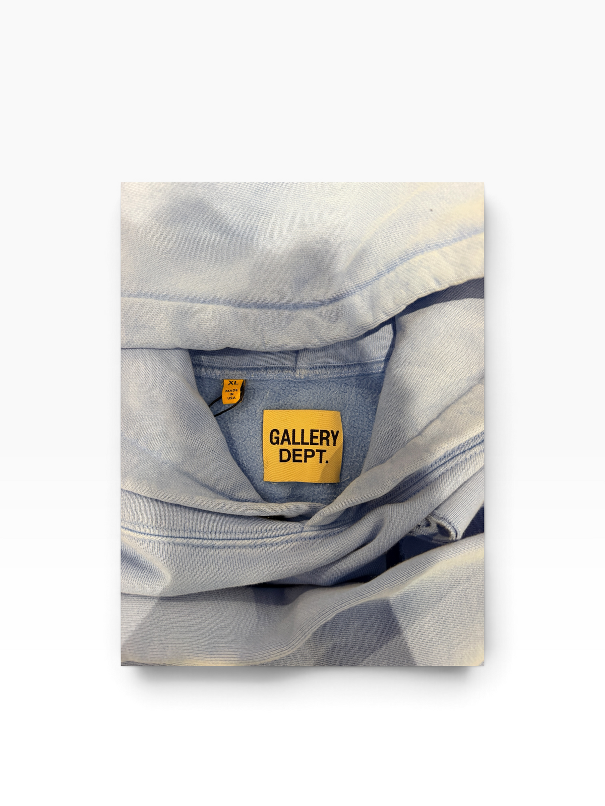 Gallery Dept. 90’s GD Logo Baby Blue Hoodie
