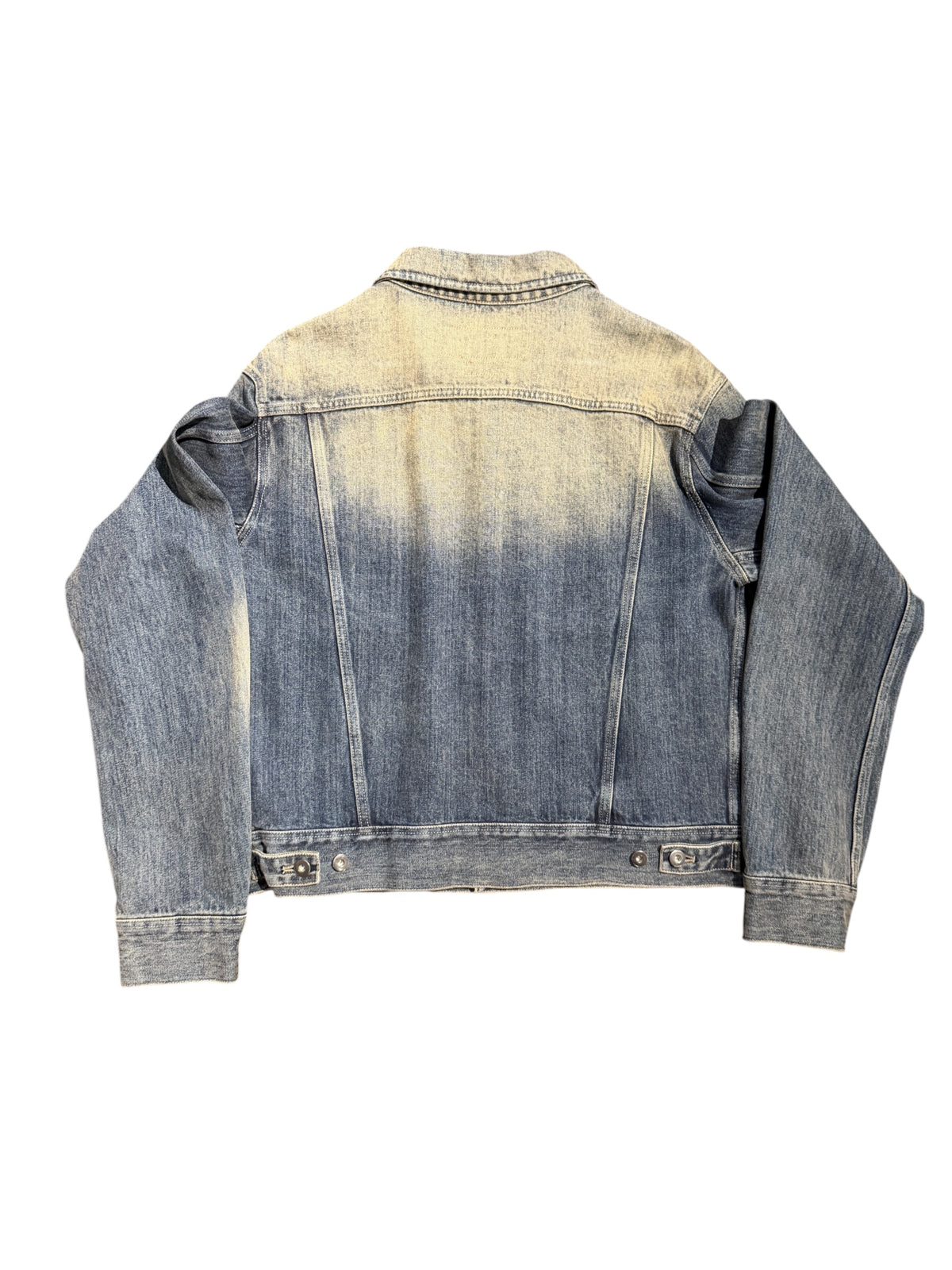 Det Blev Sent Faded Denim Jacket