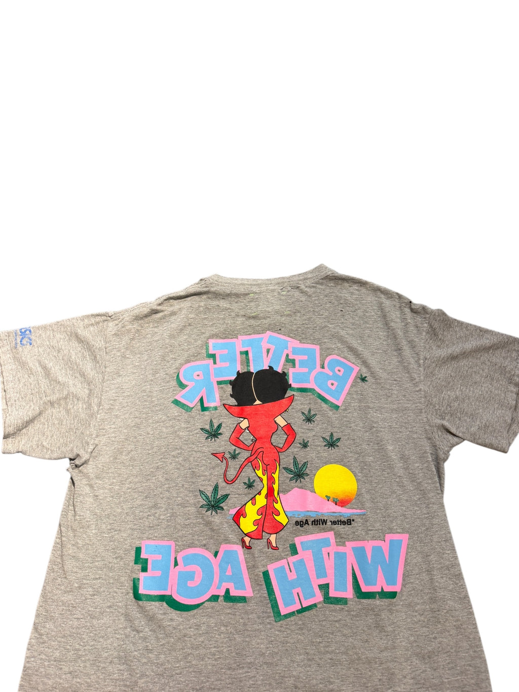 Better With Age* Khaki Better With Boop Graphic T Shirt