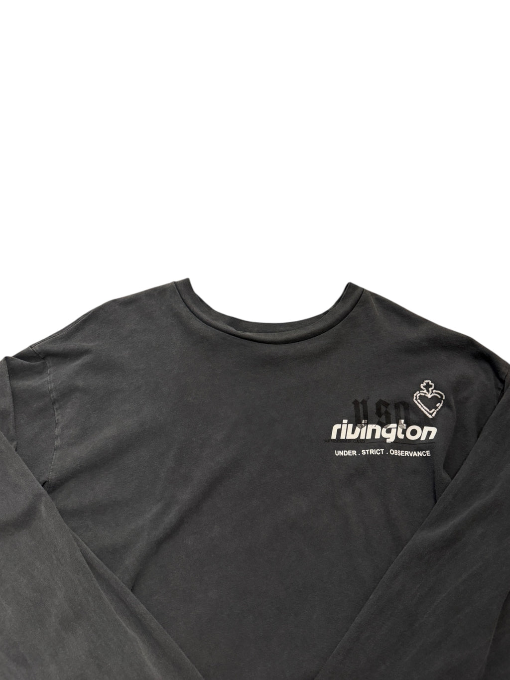 Rivington Roi Rebis Membership Uso Black LS Shirt