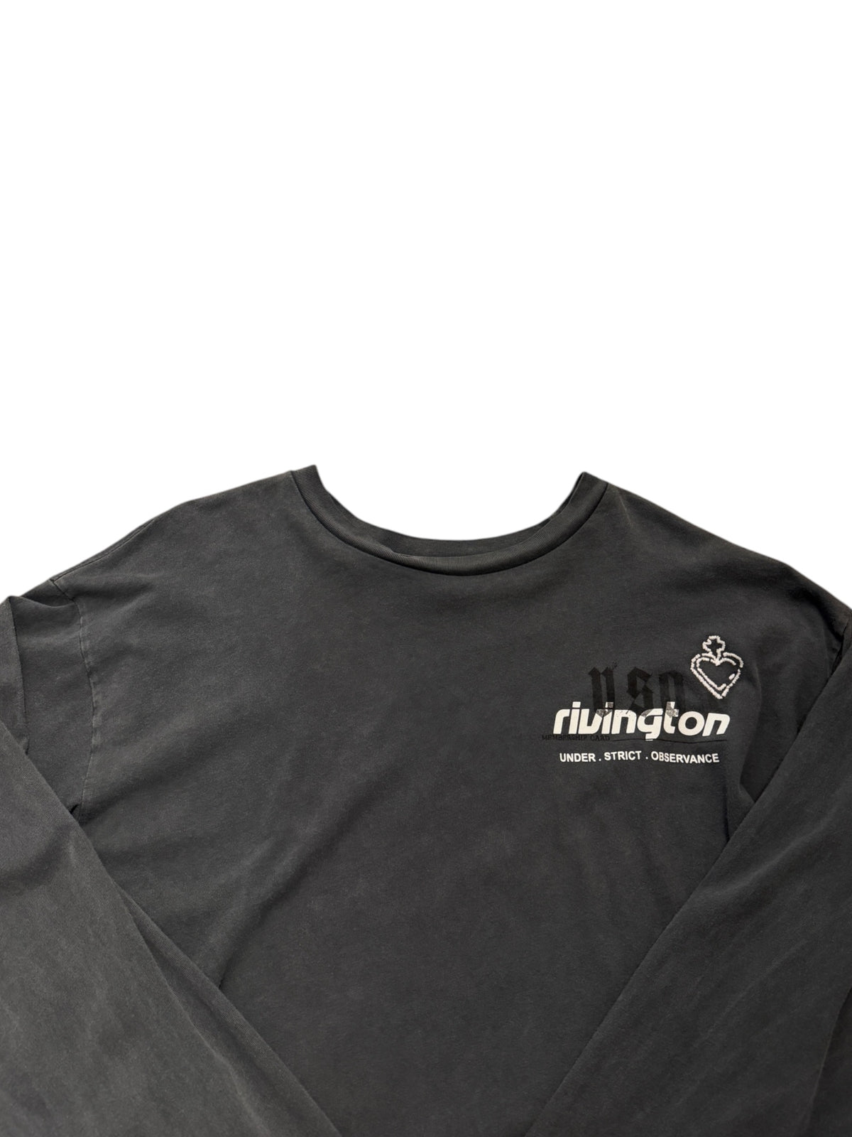 Rivington Roi Rebis Membership Uso Black LS Shirt