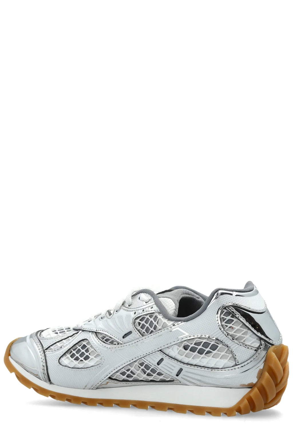Bottega Veneta Orbit Silver/White Sneaker
