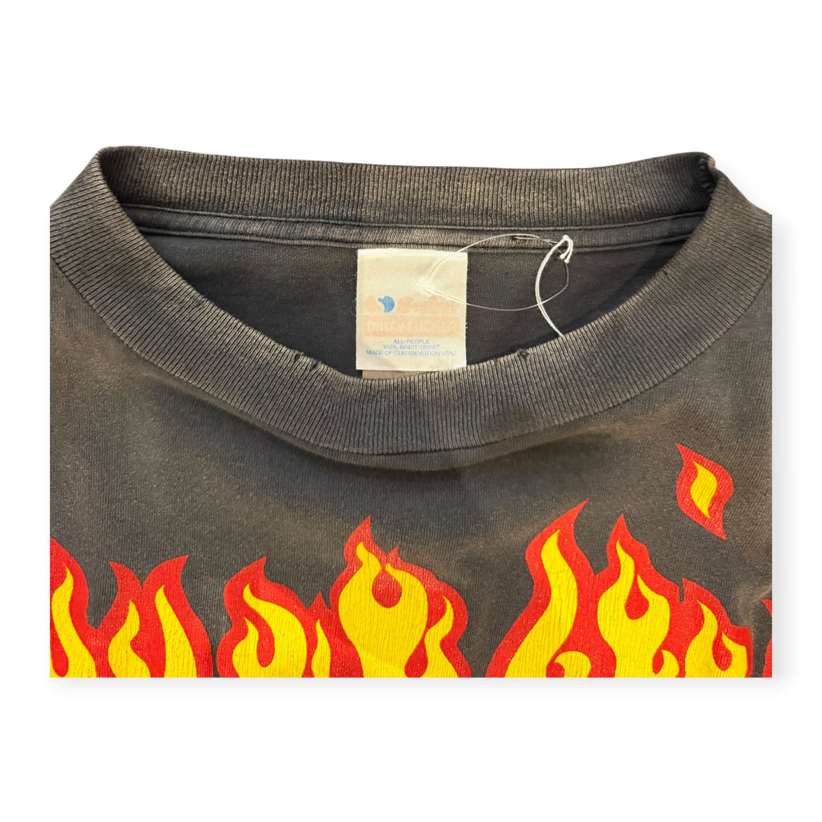 Saint Michael Soul on Fire Longsleeve grey/Orange