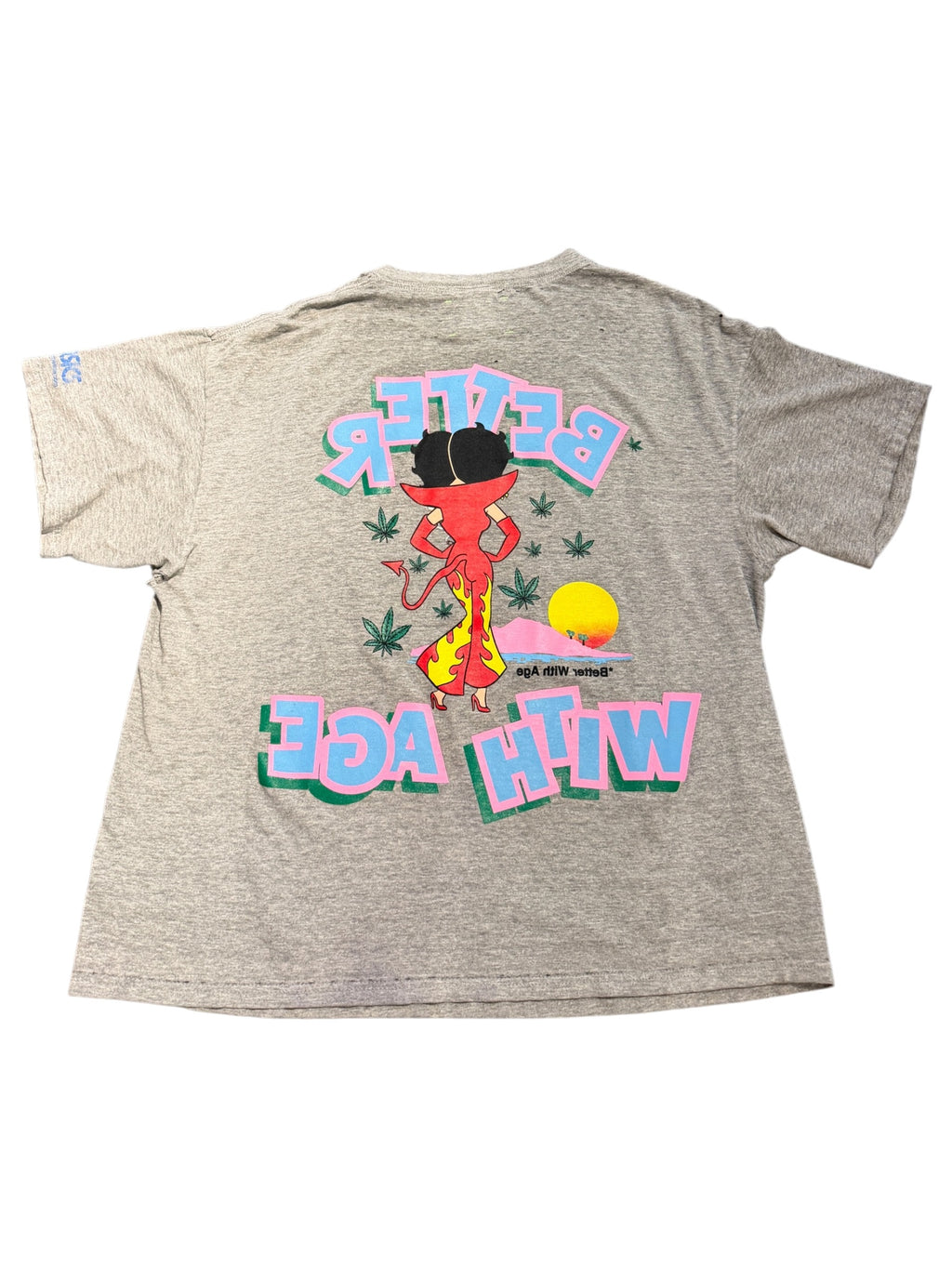 Better With Age* Khaki Better With Boop Graphic T Shirt