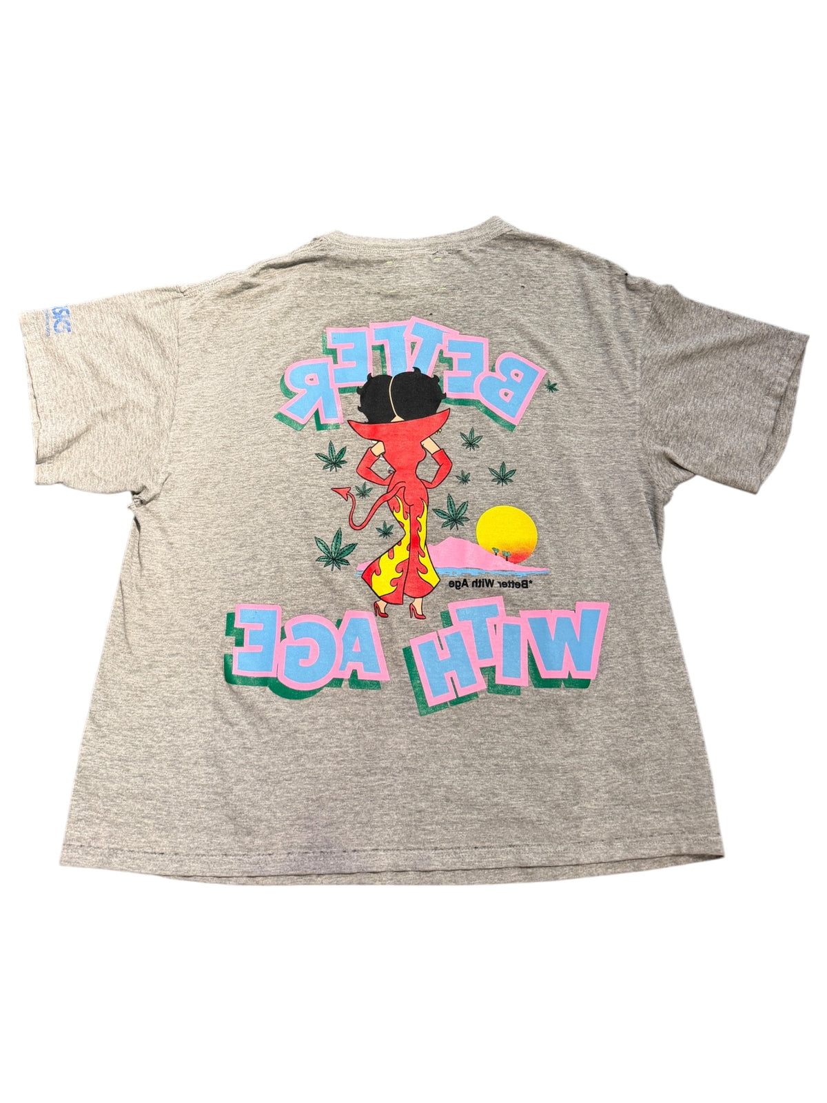 Better With Age* Khaki Better With Boop Graphic T Shirt