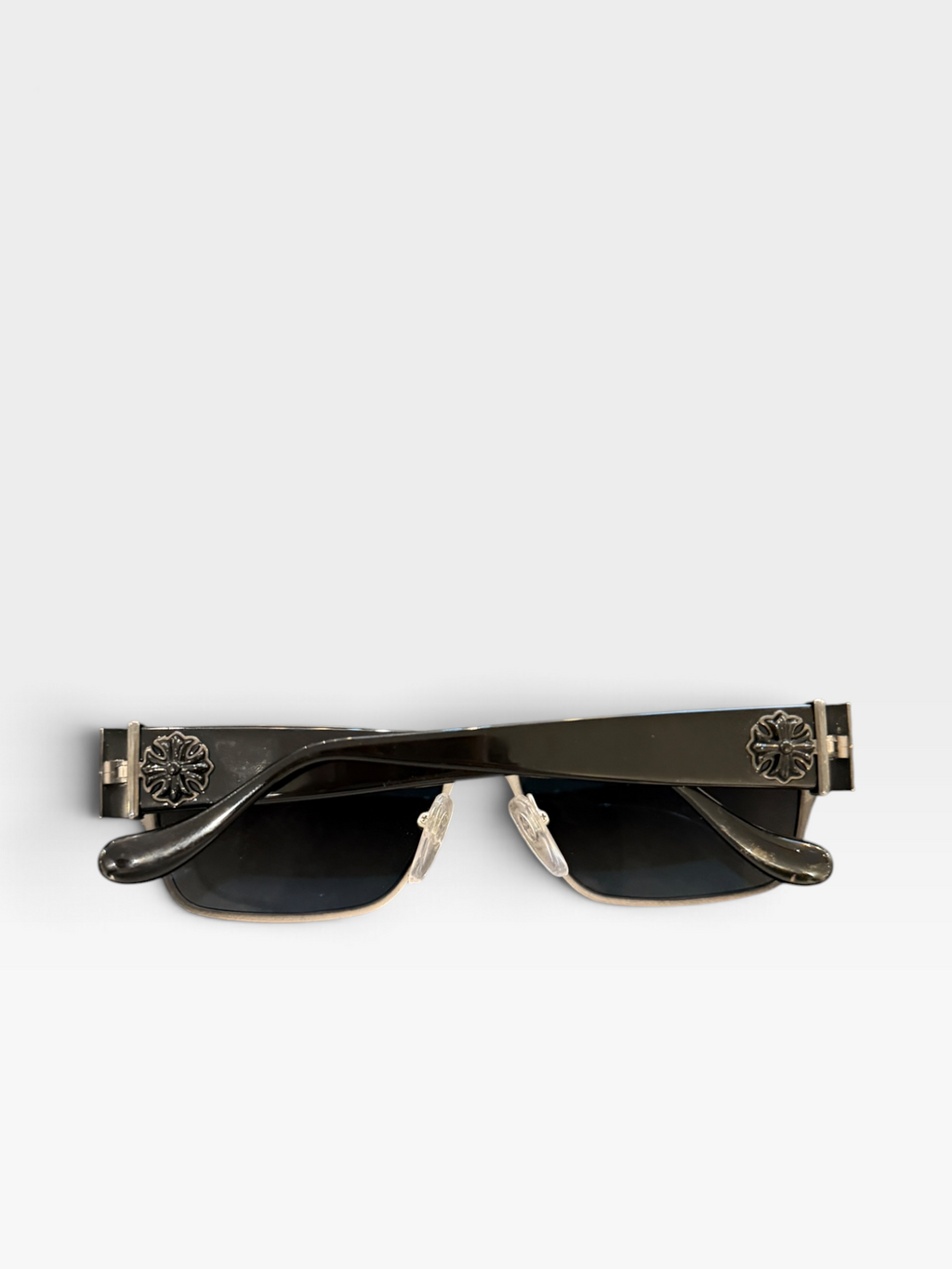 Chrome Hearts Raw Dawg semi-rim sunglasses model