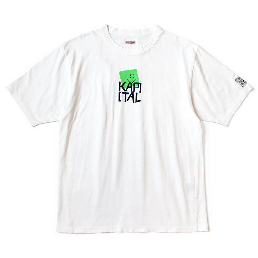Kapital Green Marshmallow T-Shirt White
