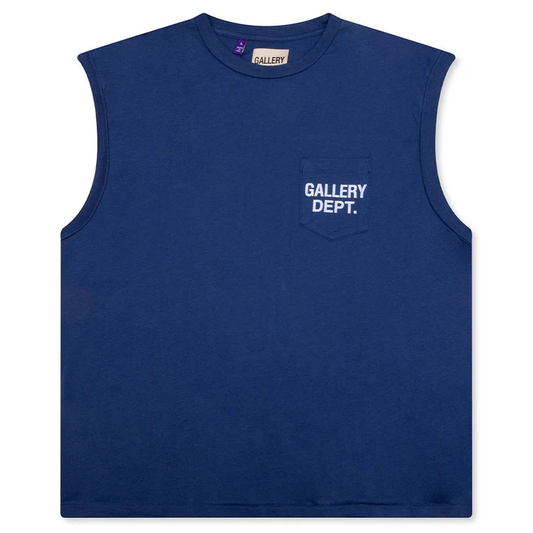 Gallery Dept. Augi Dept. Logo Navy Tank Top