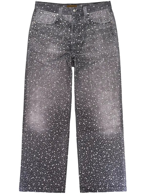Birth of a royal child Diamond jeans faded black