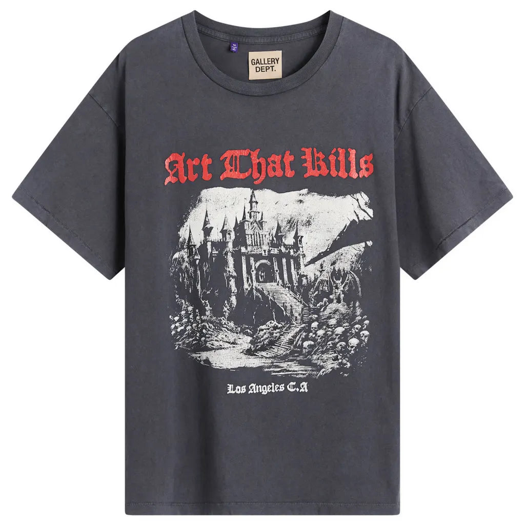 Gallery Dept. Castle Black T-Shirt