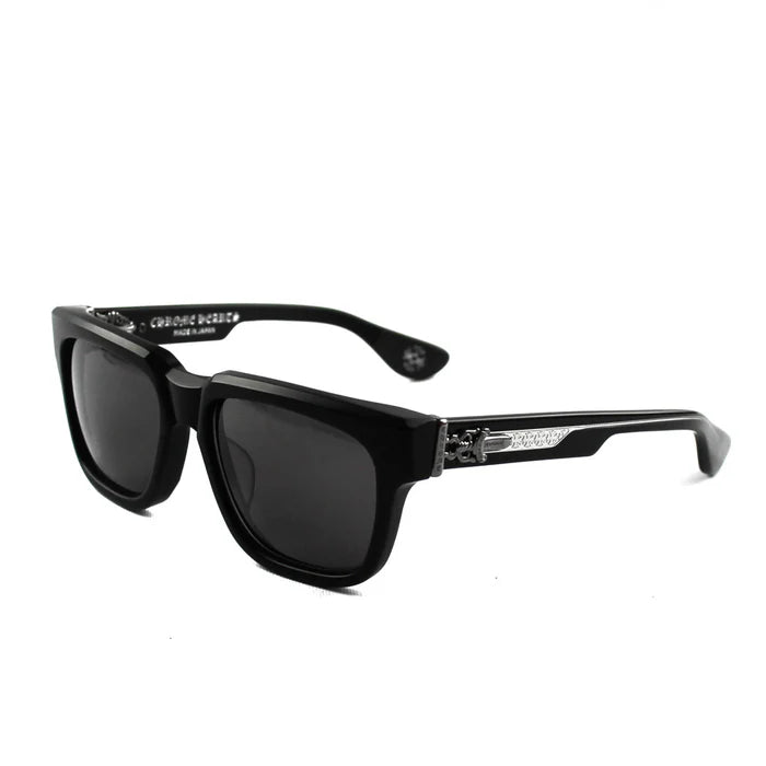 Chrome Hearts Box Officer Sunglasses Matte Black
