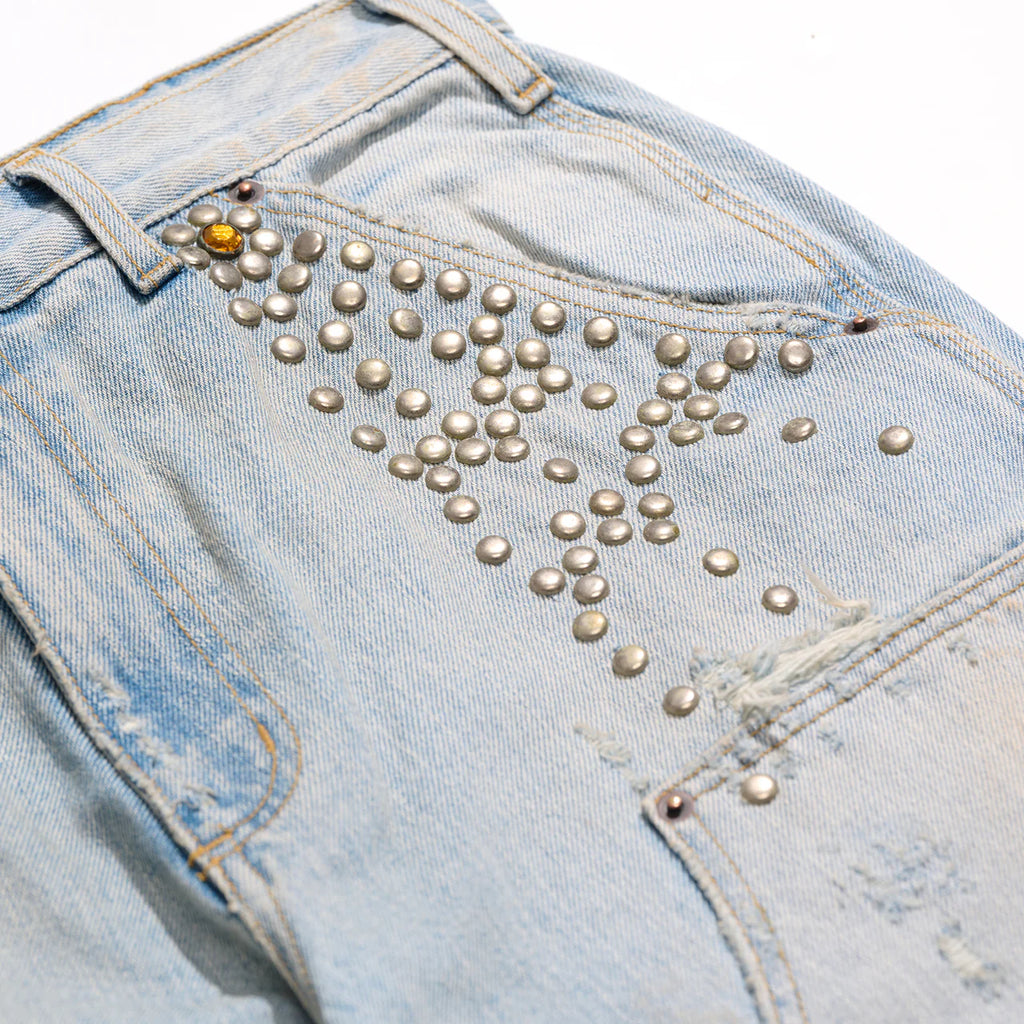 Paly Holly Wood Busted Carpenter Blue Jean Pants