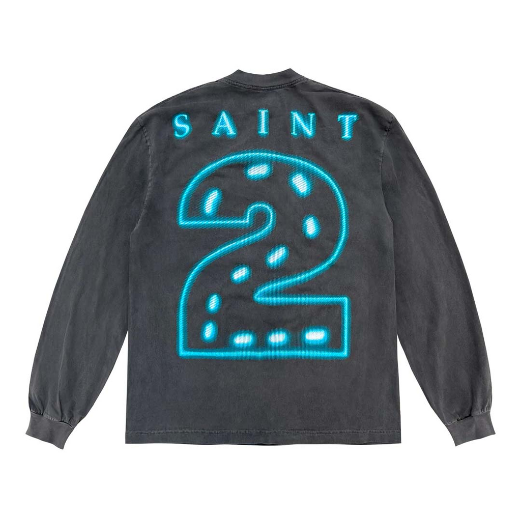 Saint Michael Nav Longsleeve Grey/Blue