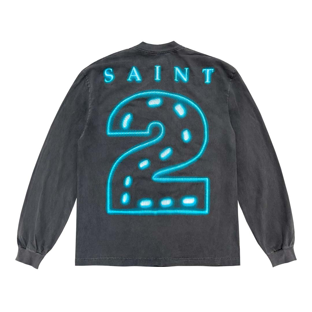 Saint Michael Nav Longsleeve Grey/Blue