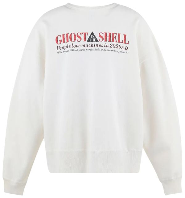 Saint Michael Ghost in The Shell Crewneck Cream