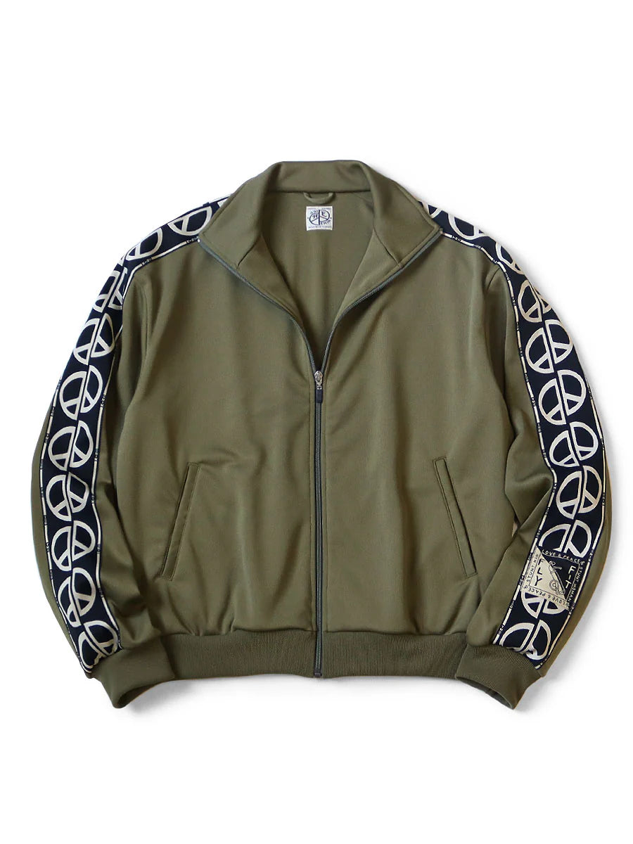 Kapital Smooth Jersey TH.D.D. Olive Track Jacket